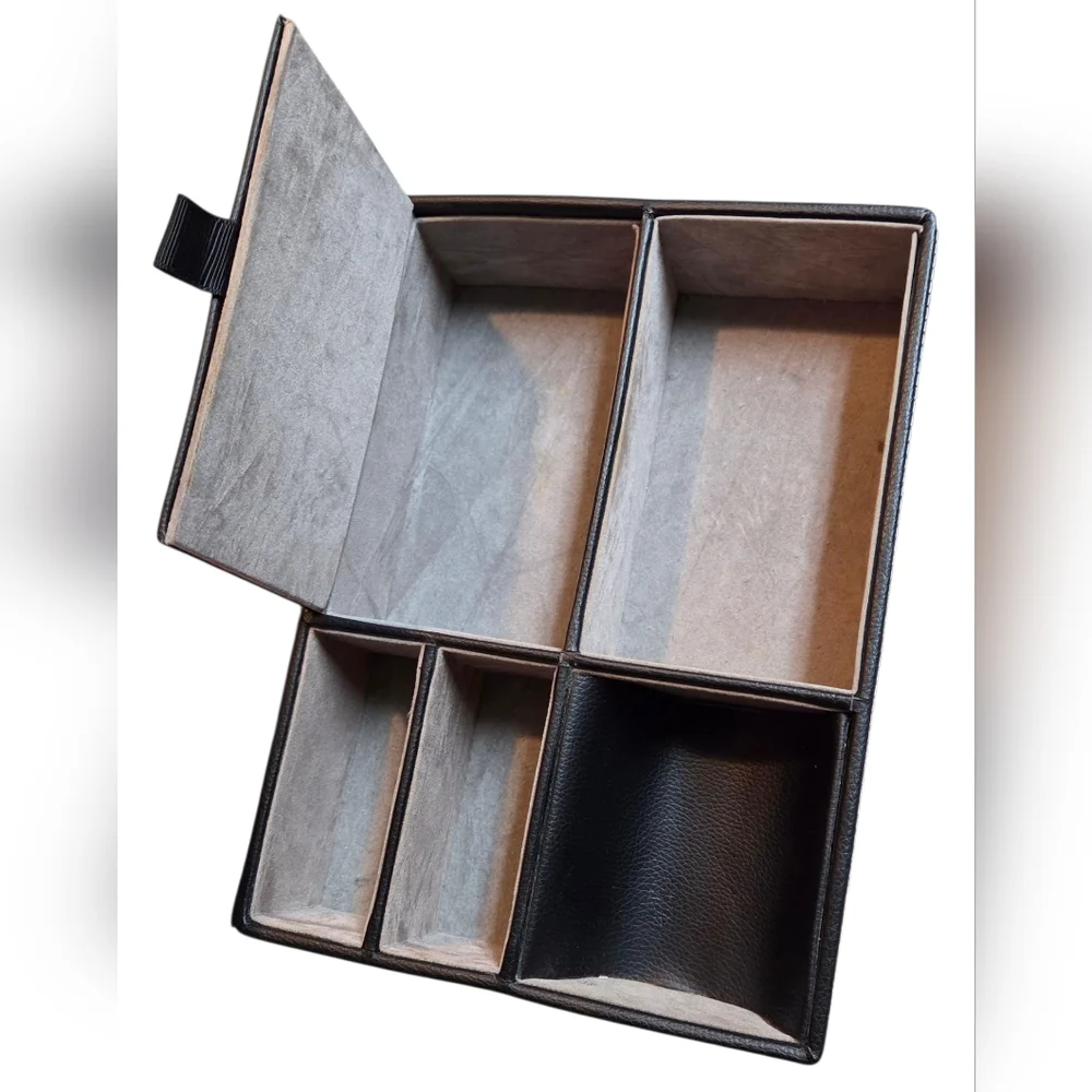 Grandstar Organizer Men's Valet Desk Dresser Storage Box